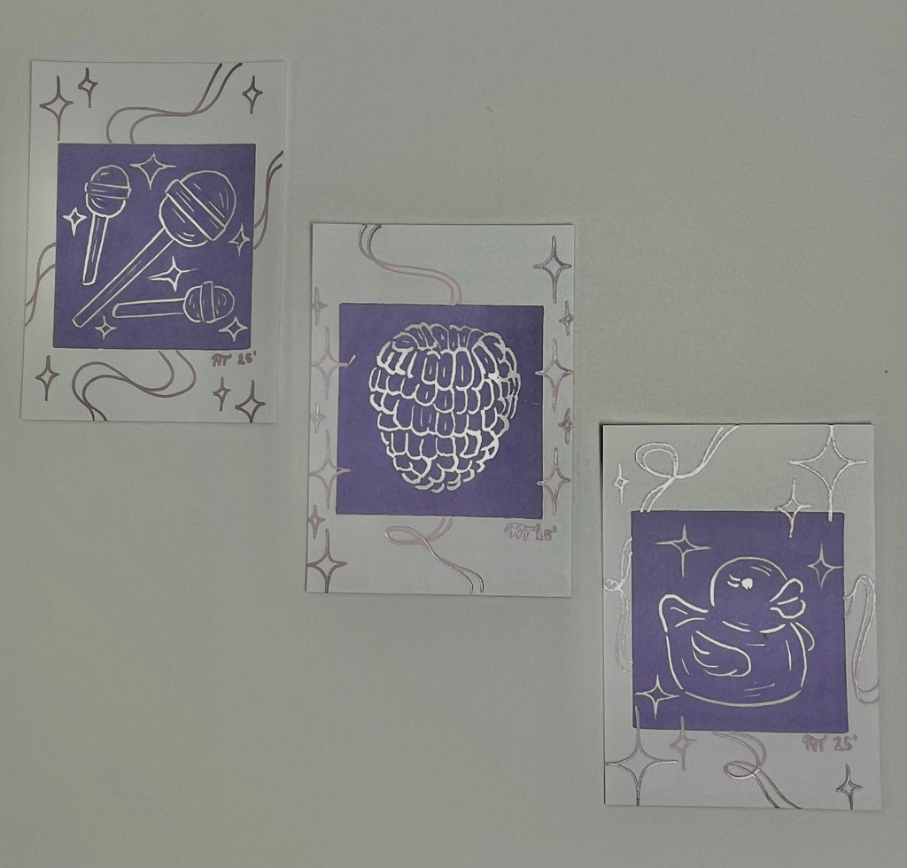 NEON TEETH MYSTERY COLOR POCKET ART CARDS