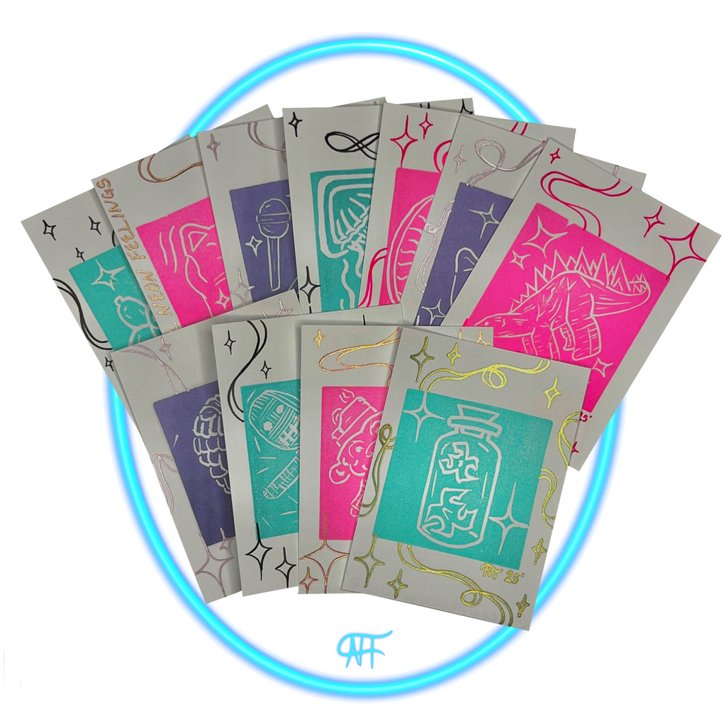 MINI TRADING CARDS [MYSTERY COLOR]