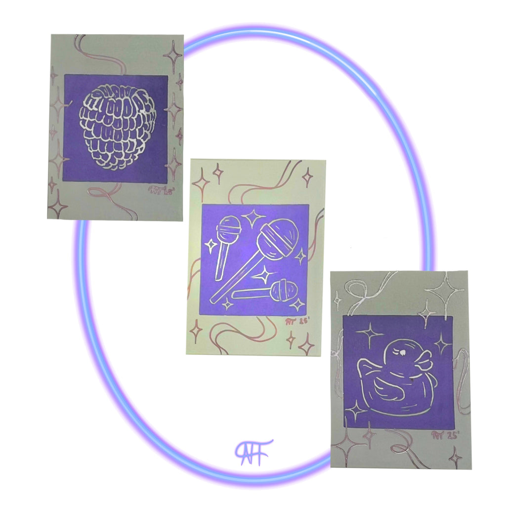 MINI TRADING CARDS [MYSTERY COLOR]