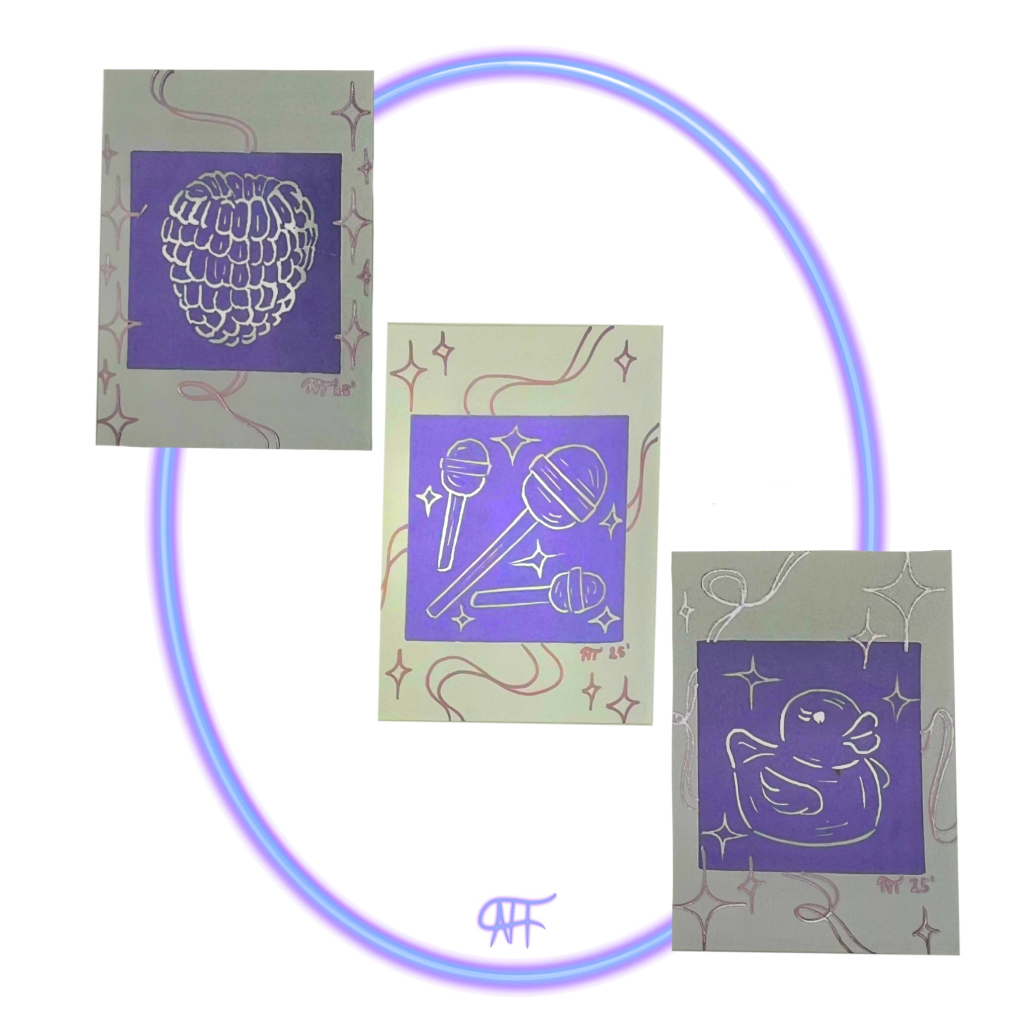 MINI TRADING CARDS [MYSTERY COLOR]