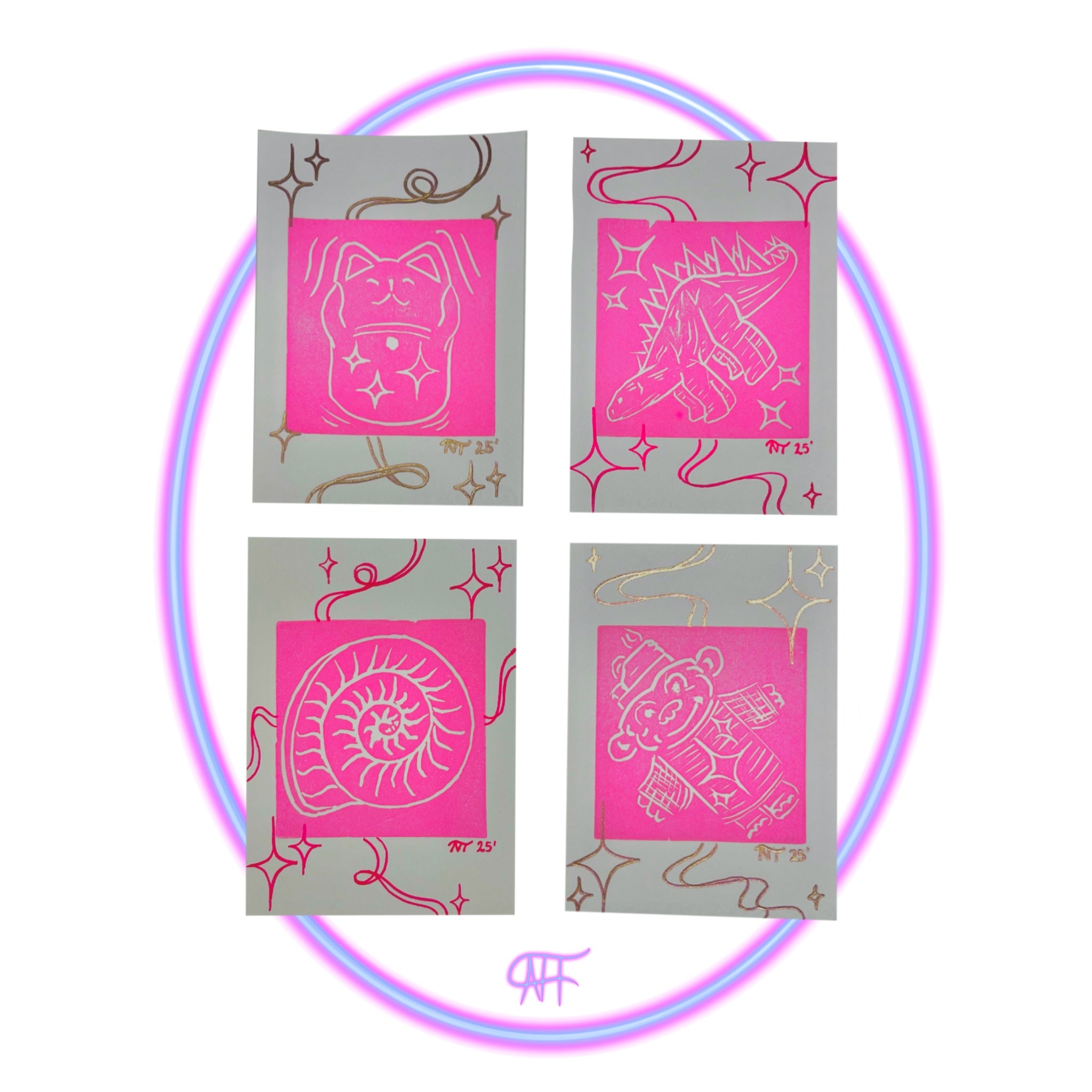 MINI TRADING CARDS [MYSTERY COLOR]